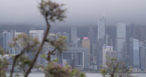 臺風“海高斯”吹襲香港