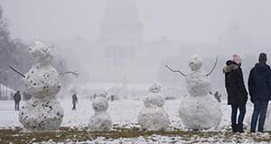 華盛頓迎來(lái)大雪