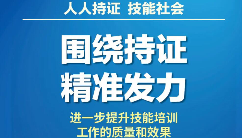 【海報(bào)】看山西如何部署“人人持證、技能社會”