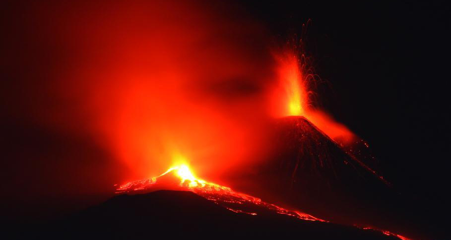 埃特納火山噴發(fā)