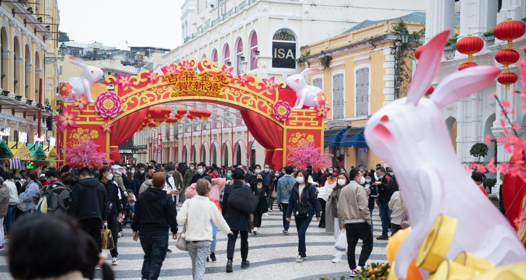 兔年春節(jié)澳門旅游交出亮麗成績(jī)單