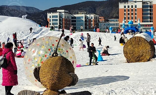 山西太原：稻田公園體驗冰雪快樂