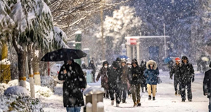 河南部分地區(qū)迎來降雪