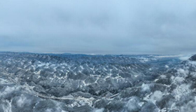 重慶巫溪：雪漫群山