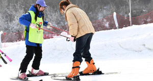 在太行深山探尋“冰雪秘境”