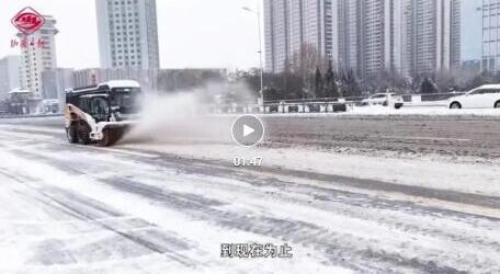 城市街道，高速公路！山西掃雪總動(dòng)員