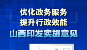 【圖解】優(yōu)化政務服務、提升行政效能！