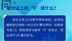 【海報】身份證上的“X”讀什么？火車票怎么搶？