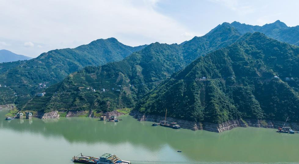 三峽錨地建設(shè)忙