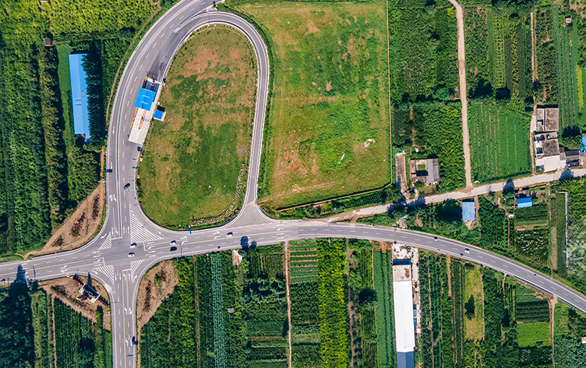 道路通暢 壯美如畫