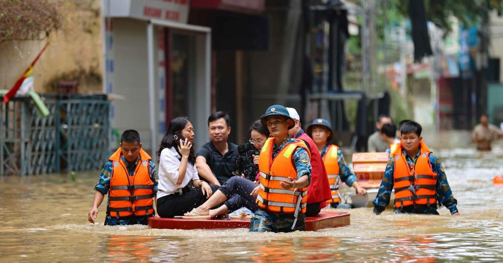 臺風“摩羯”在越南致死人數逾兩百